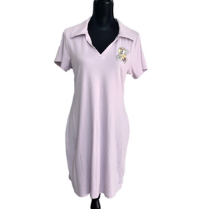 Looney Tunes Pastel Y2K Polo Midi Dress